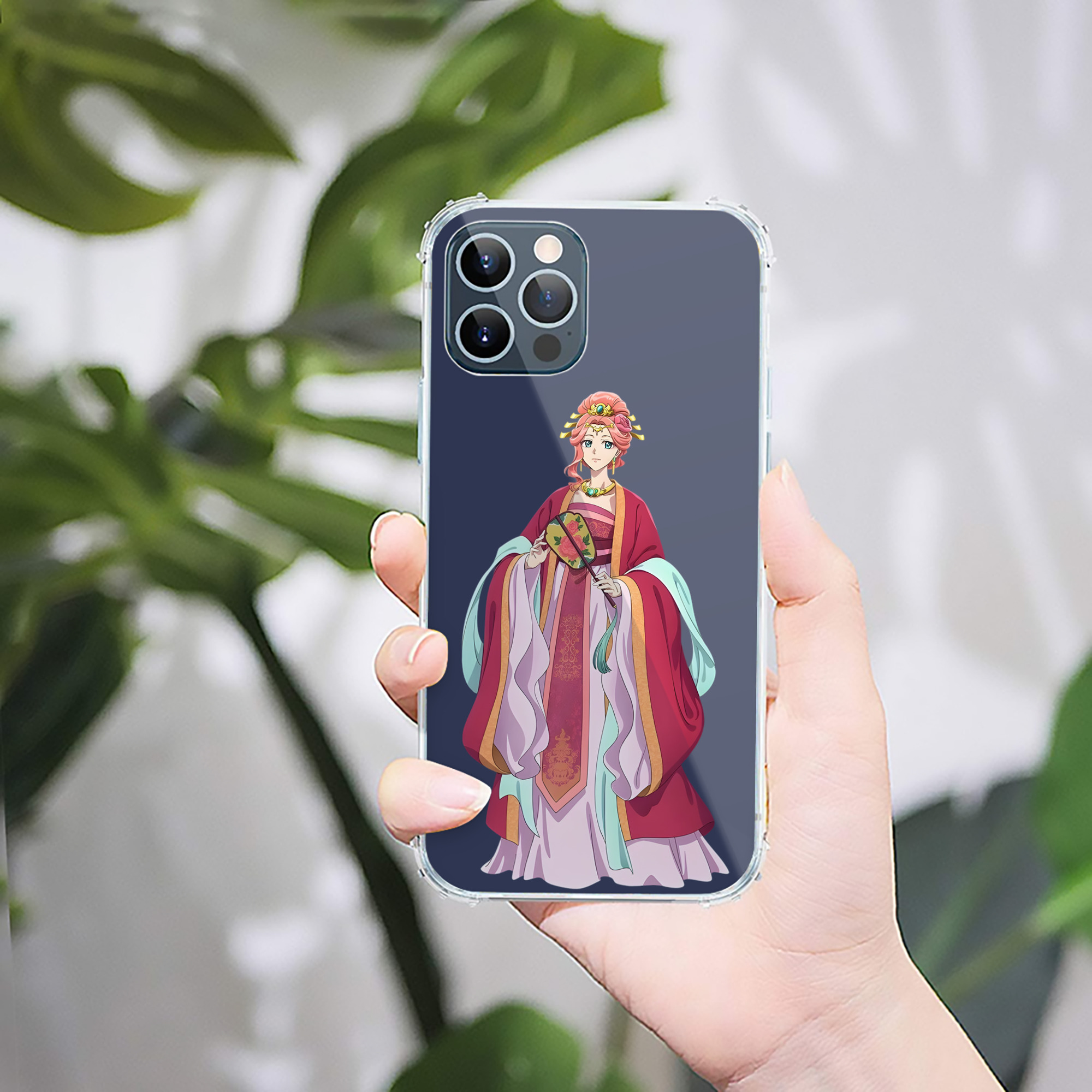 （画像用） 薬屋のひとりごと The Apothecary Diaries 【iPhone 12シリーズ対応】透明スマホケース（クリアソフトケース）